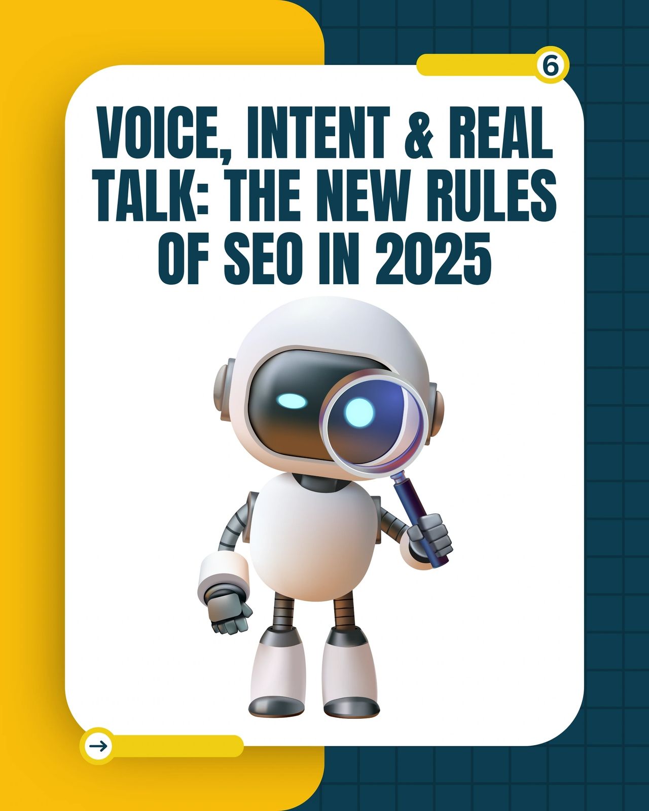 Stylized visual of AI-powered servers, depicting the shift in SEO toward voice search, conversational queries, and user intent.